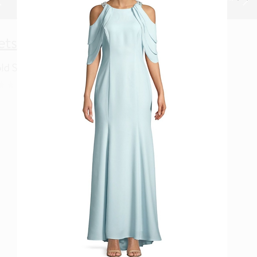 NWT Cold Shoulder Gown